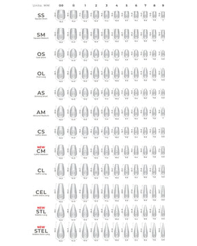KOKOIST Square Medium Gelip Refill Pack (25 pcs.)