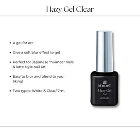 KOKOIST Hazy Gel 7ml - Clear/White
