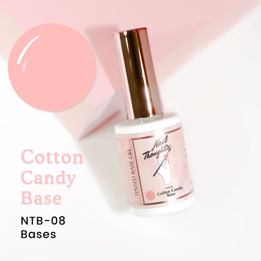 NAIL THOUGHTS NTB-08 COTTON CANDY BASE | Tinted builder base gel