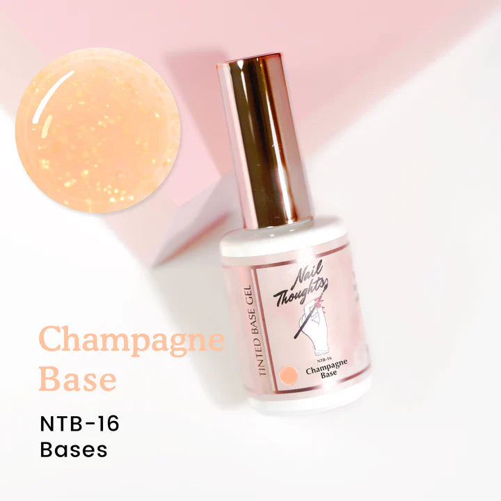 NAIL THOUGHTS NTB-16 CHAMPAGNE BASE | Tinted builder base gel