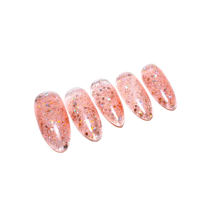 NAIL THOUGHTS NTB-18 CONFETTI CAKE BASE | Tinted builder base gel