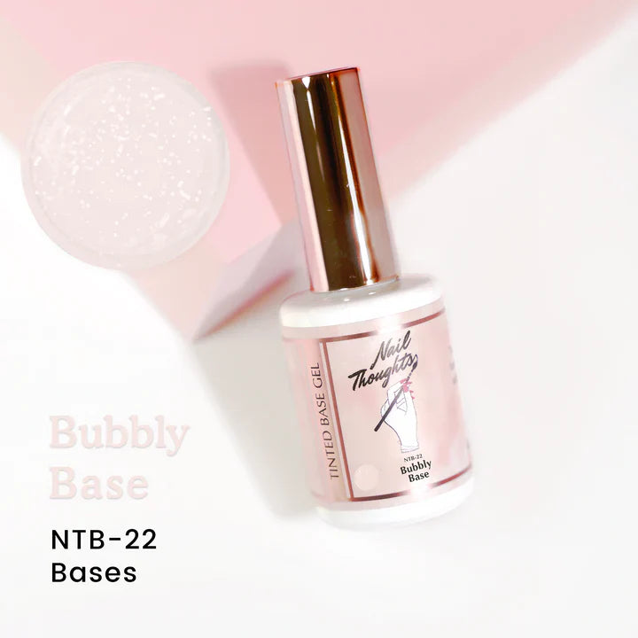 NAIL THOUGHTS NTB-22 BUBBLY BASE | Tinted builder base gel