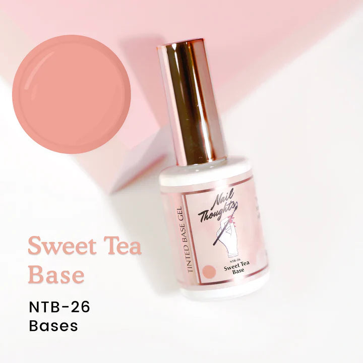 NAIL THOUGHTS NTB-26 SWEET TEA BASE | Tinted builder base gel