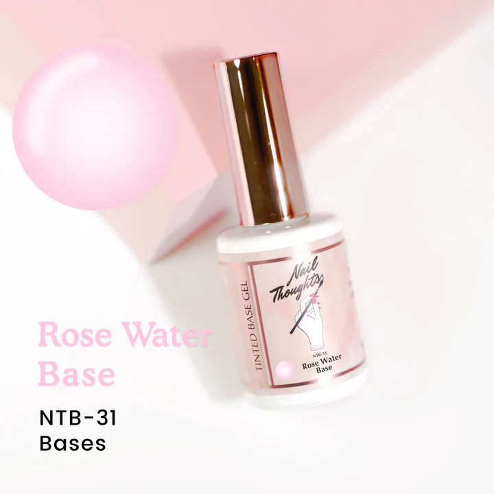 NAIL THOUGHTS NTB-31 ROSE WATER BASE | Tinted builder base gel