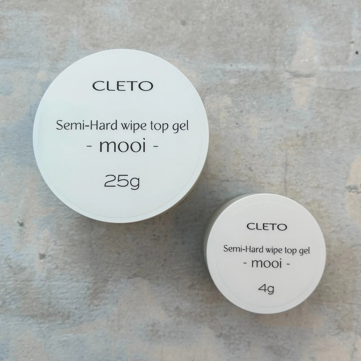 CLETO Semi-Hard Wipe Top Gel Mooi