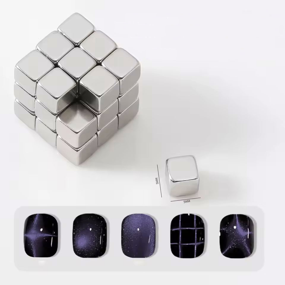 Detachable/adjustable Magnets for Magnetic/Cat-eye gels - 2 options: R