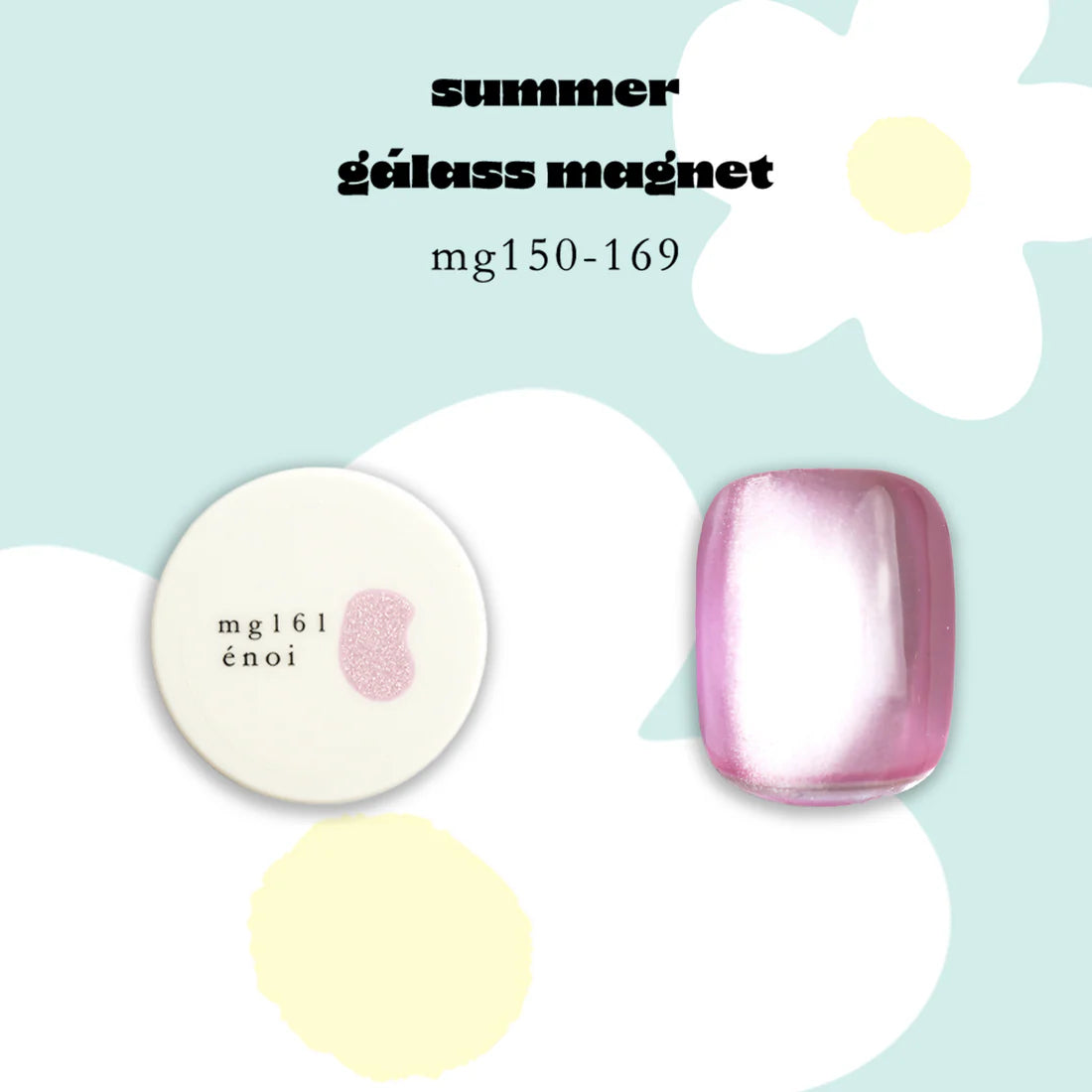 énoi summer gálass (glass) Magnet Gel Collection - full 20pc set/indiv