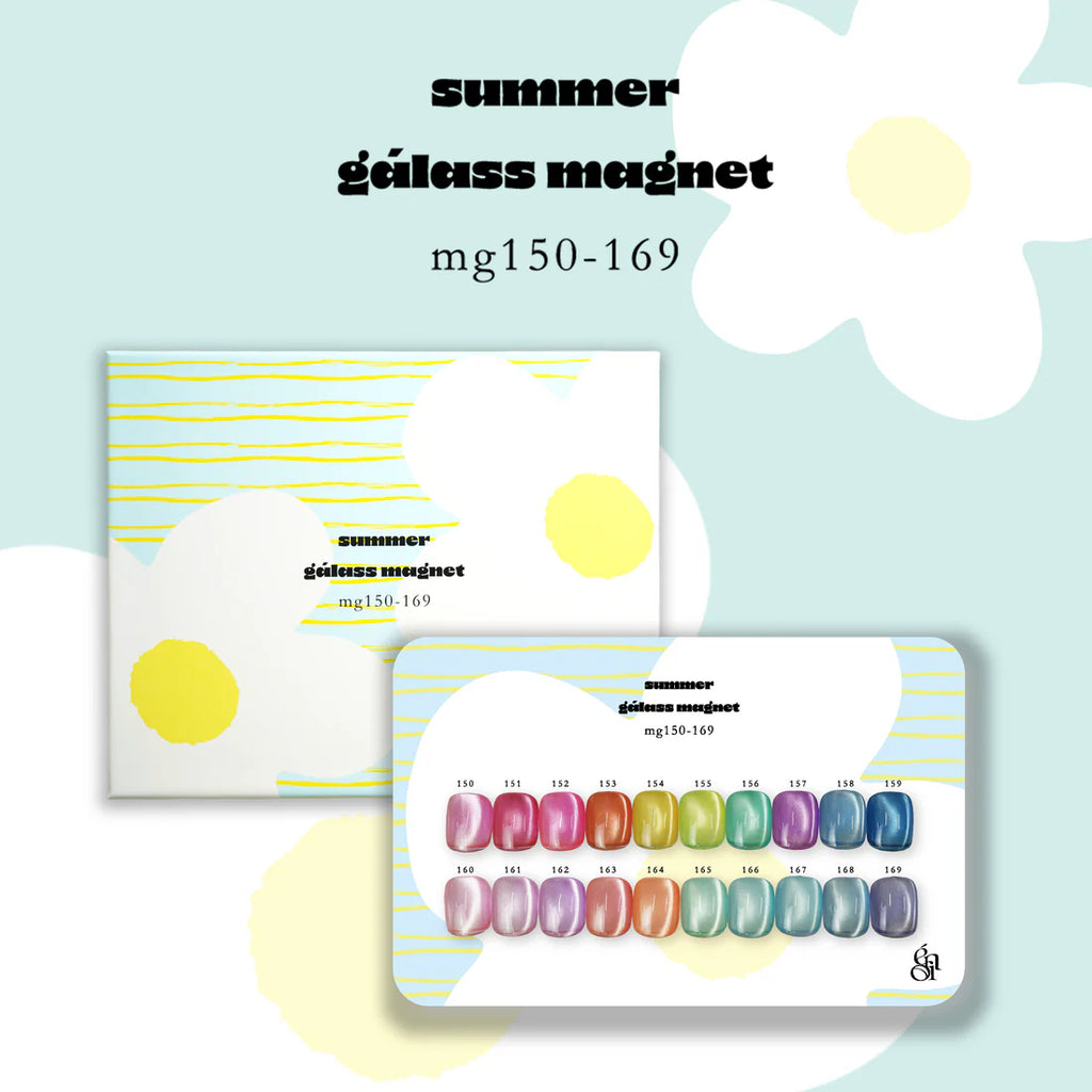 énoi summer gálass (glass) Magnet Gel Collection - full 20pc set/indiv